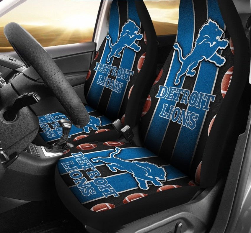 Detroit Lions 1 Seat Covers 1 Detroit Lions 1 Seat Covers