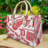 Detroit Red Wings A1 Leather Handbag