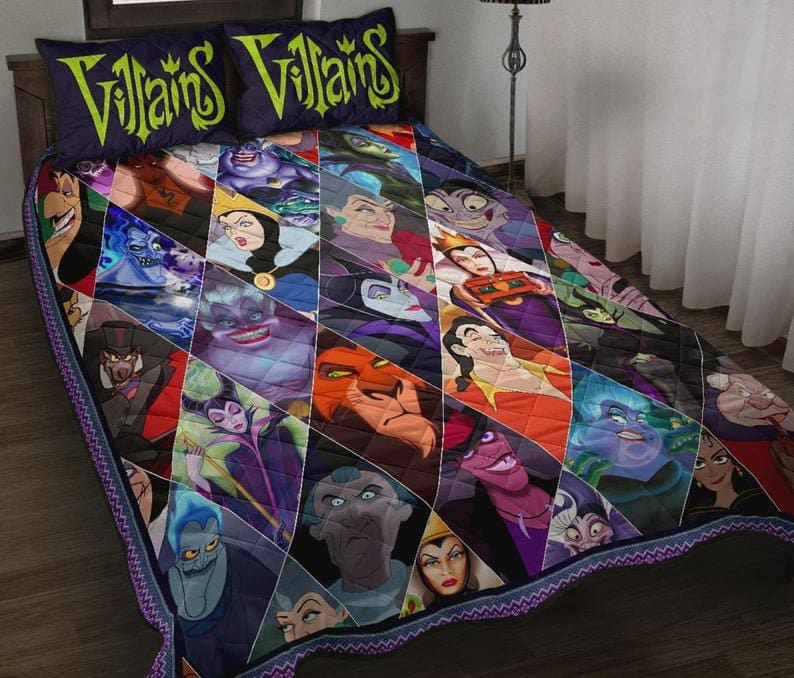Disney Villains Bedding Set 1 Disney Villains Bedding Set