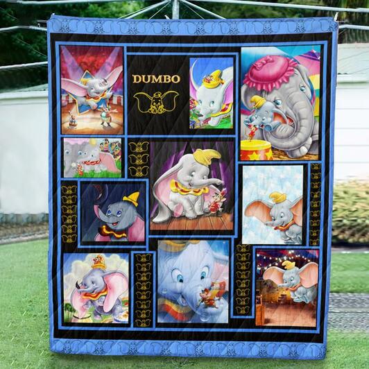Disney's Dumbo 3 Blanket 1 Disney's Dumbo 3 Blanket