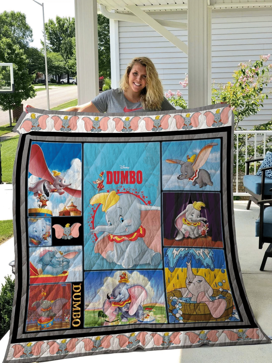 Disney's Dumbo 6 Blanket 1 Disney's Dumbo 6 Blanket