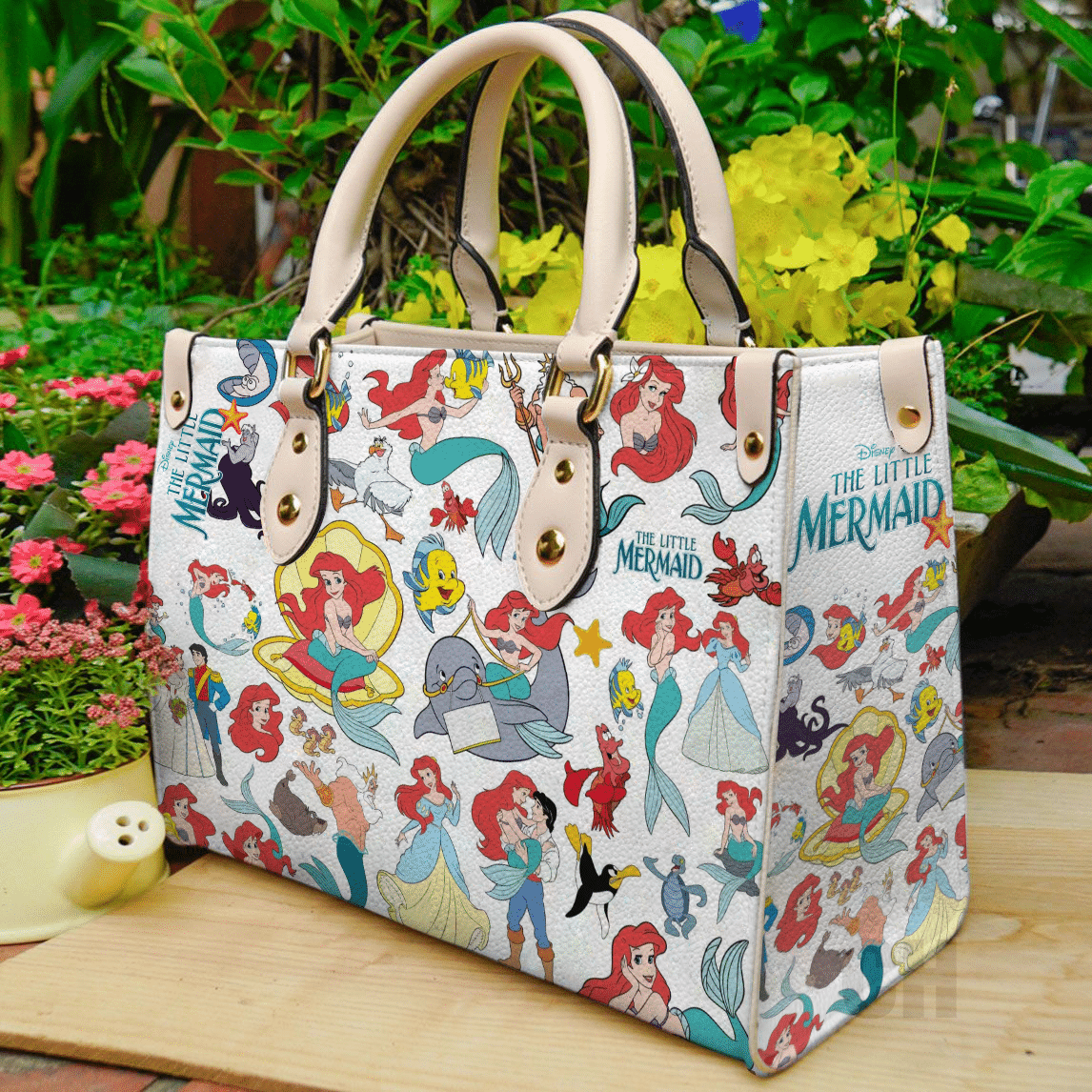 Disney’s The Little Mermaid Leather Handbag 1 Disney’s The Little Mermaid Leather Handbag
