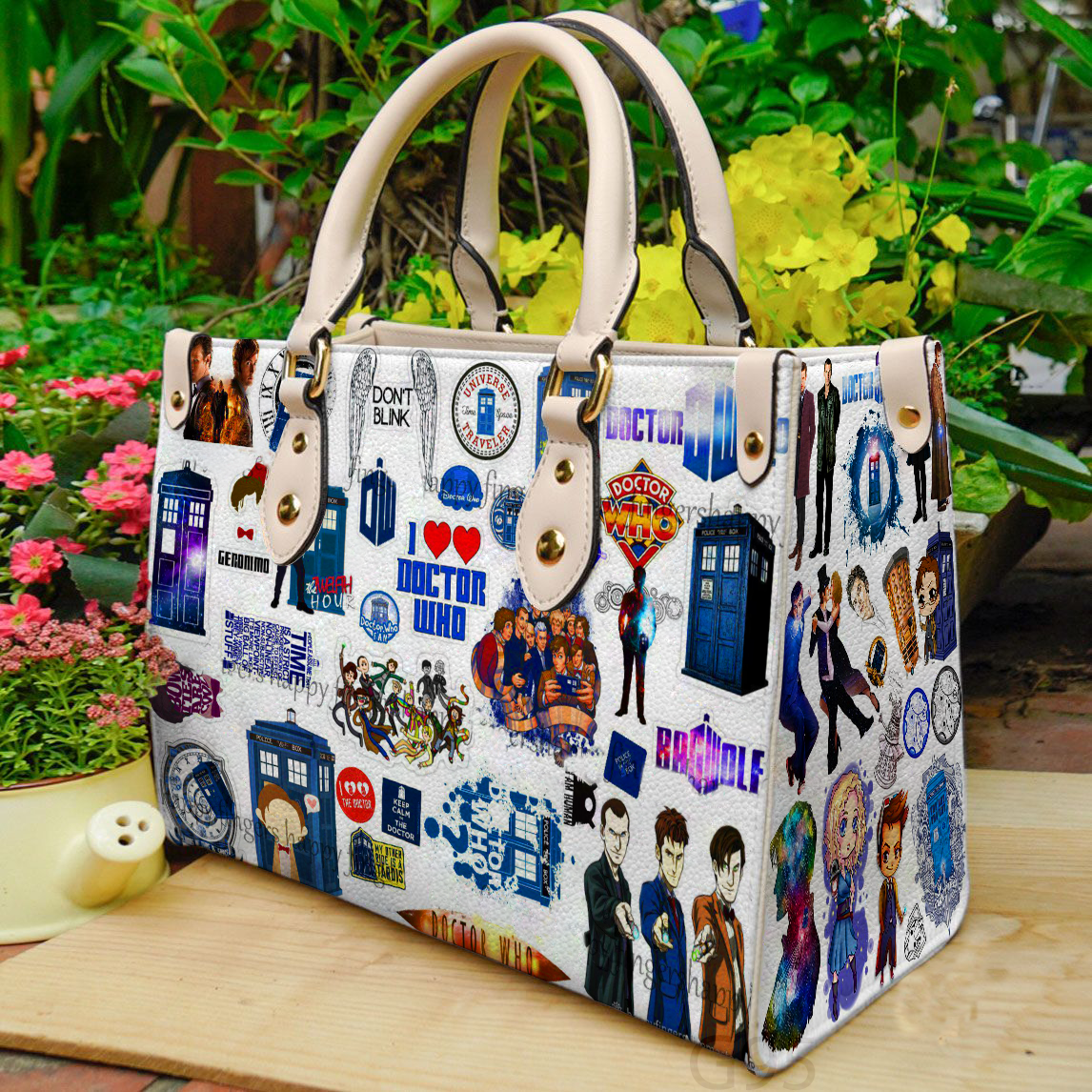 Doctor Who Leather Handbag 1 Doctor Who Leather Handbag