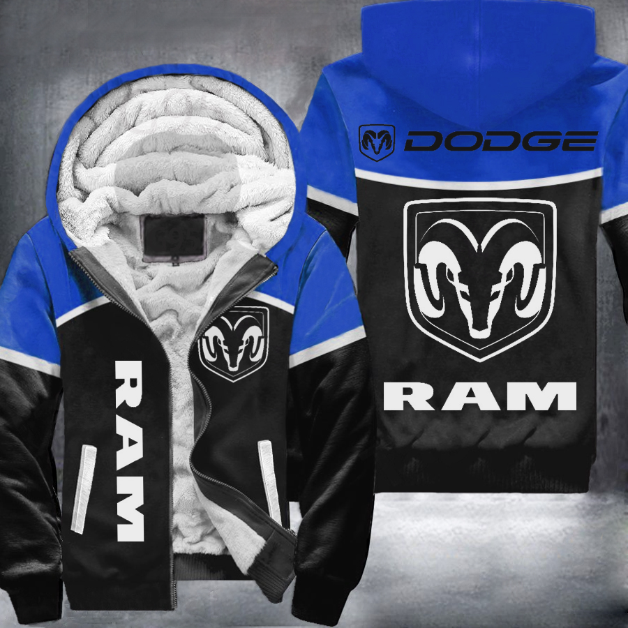 Dodge Ram Love Fleece Jacket 3D 1 Dodge Ram Love Fleece Jacket 3D