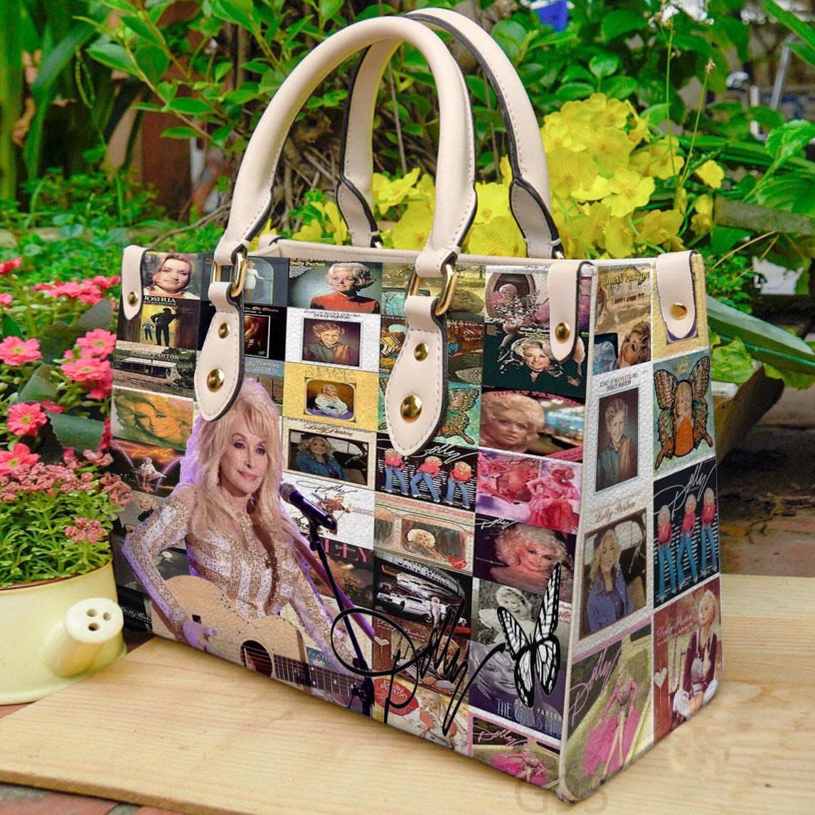Dolly Parton Lover Leather Handbag 1 Dolly Parton Lover Leather Handbag
