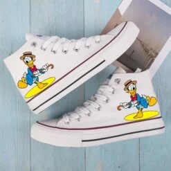 Donald Duck High Top Shoes