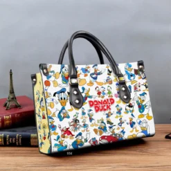 Donald Duck Leather Handbag