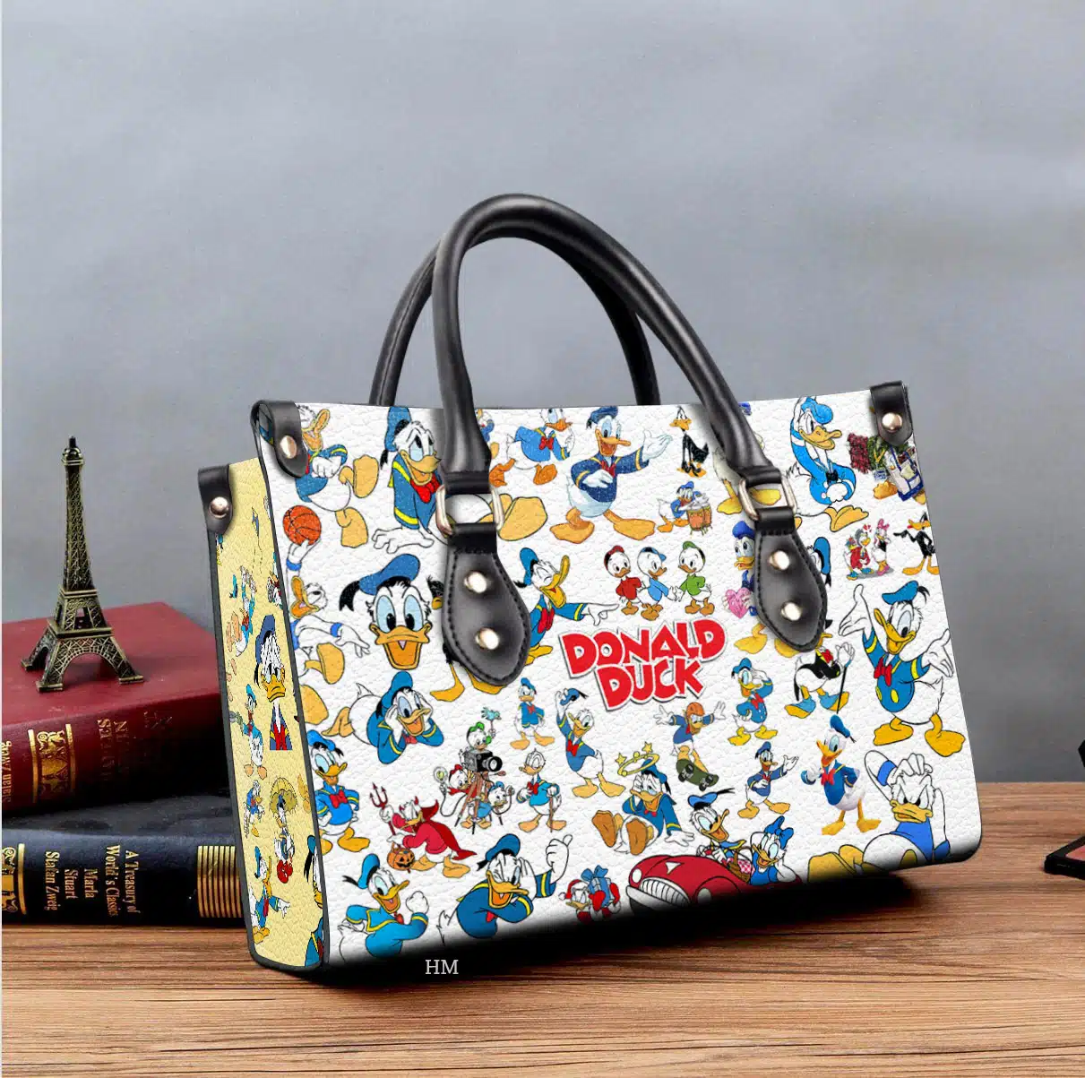 Donald Duck Leather Handbag 1 Donald Duck Leather Handbag