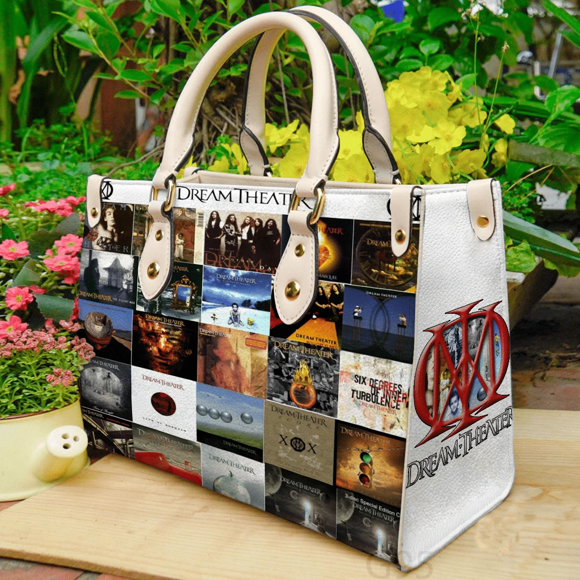 Dream Theater Leather Handbag 1 Dream Theater Leather Handbag