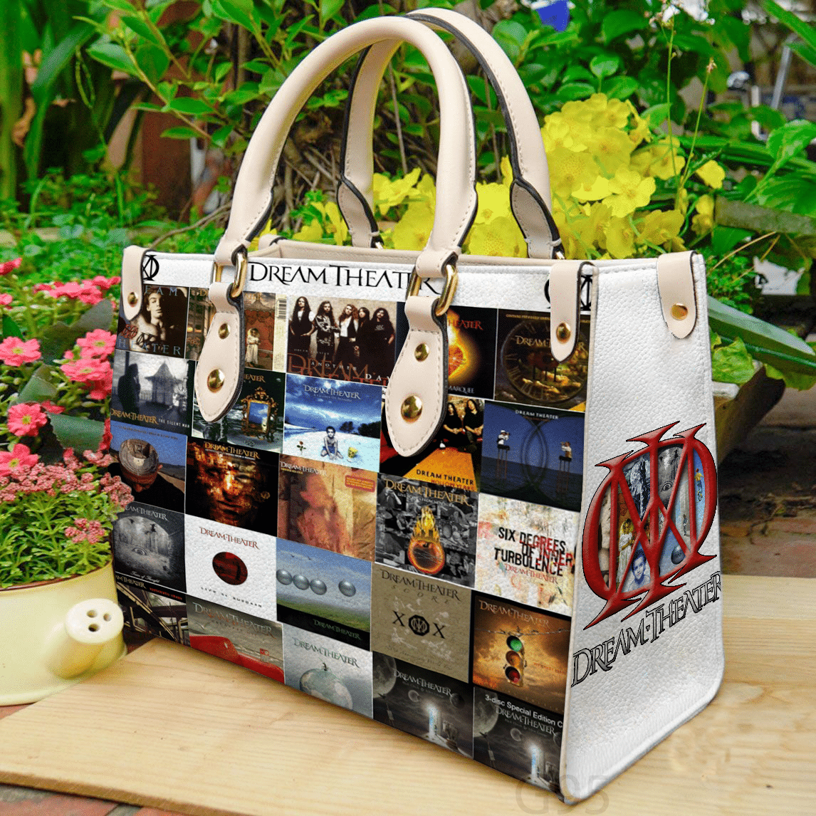 Dream Theater Leather Handbag 1 Dream Theater Leather Handbag
