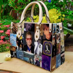 Elton John Leather Handbag
