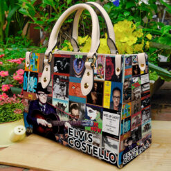 Elvis Costello Leather Handbag