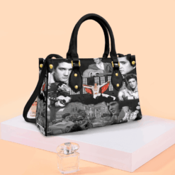 Elvis Presley 6G White Leather Handbag