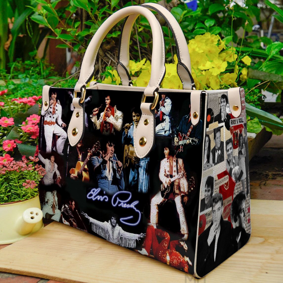 Elvis Presley Leather Handbag 1 Elvis Presley Leather Handbag