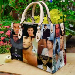 Enrique Iglesias Leather Handbag