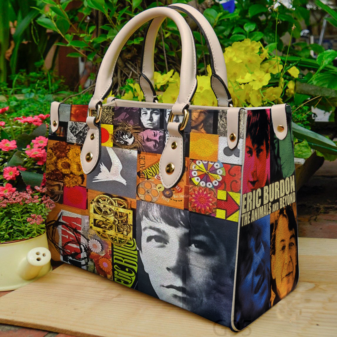 Eric Burdon Leather Handbag 1 Eric Burdon Leather Handbag