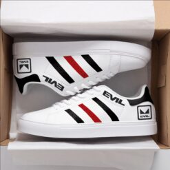 Evil Bikes Red Stan Smith Shoes