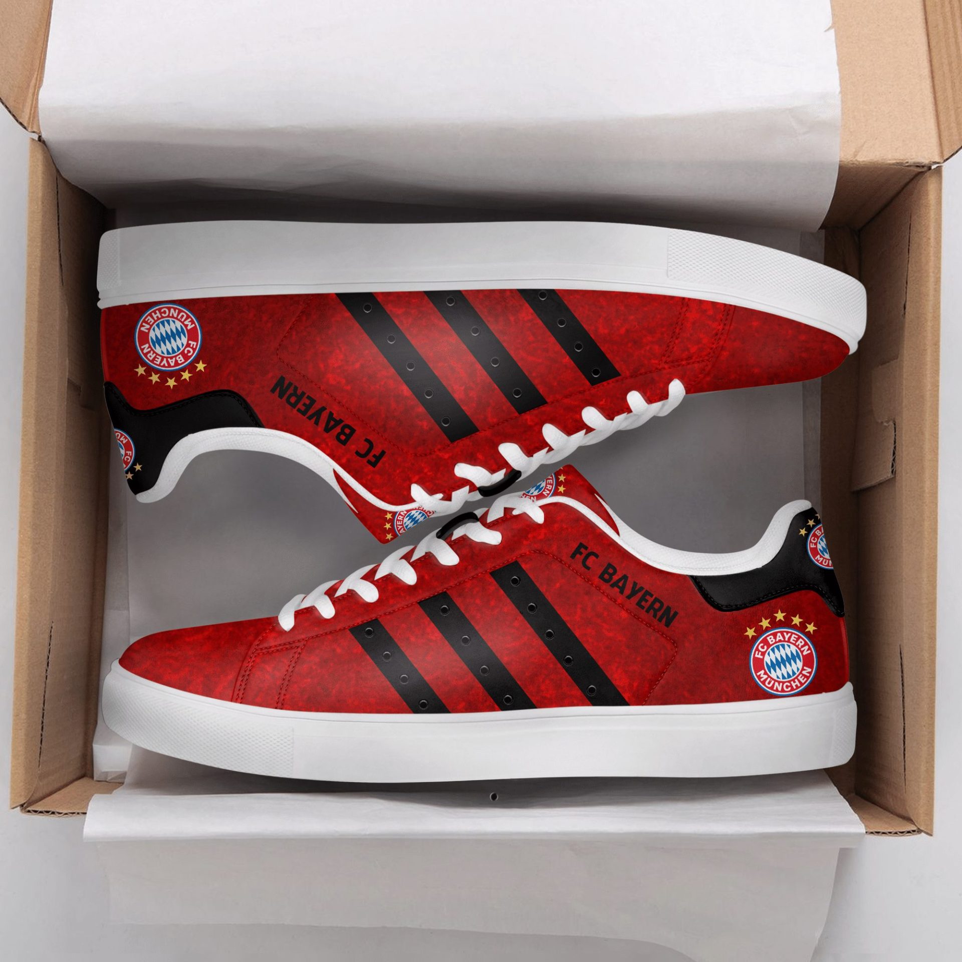 FC Bayern Munich A2 Stan Smith Shoes 1 FC Bayern Munich A2 Stan Smith Shoes
