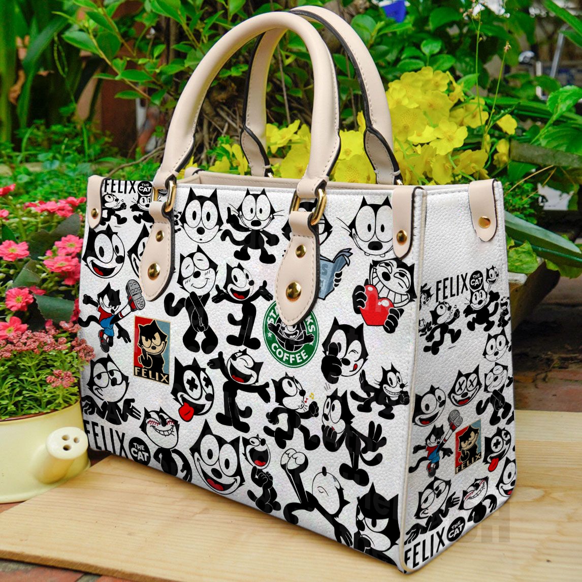 Felix The Cat Leather Handbag 1 Felix The Cat Leather Handbag