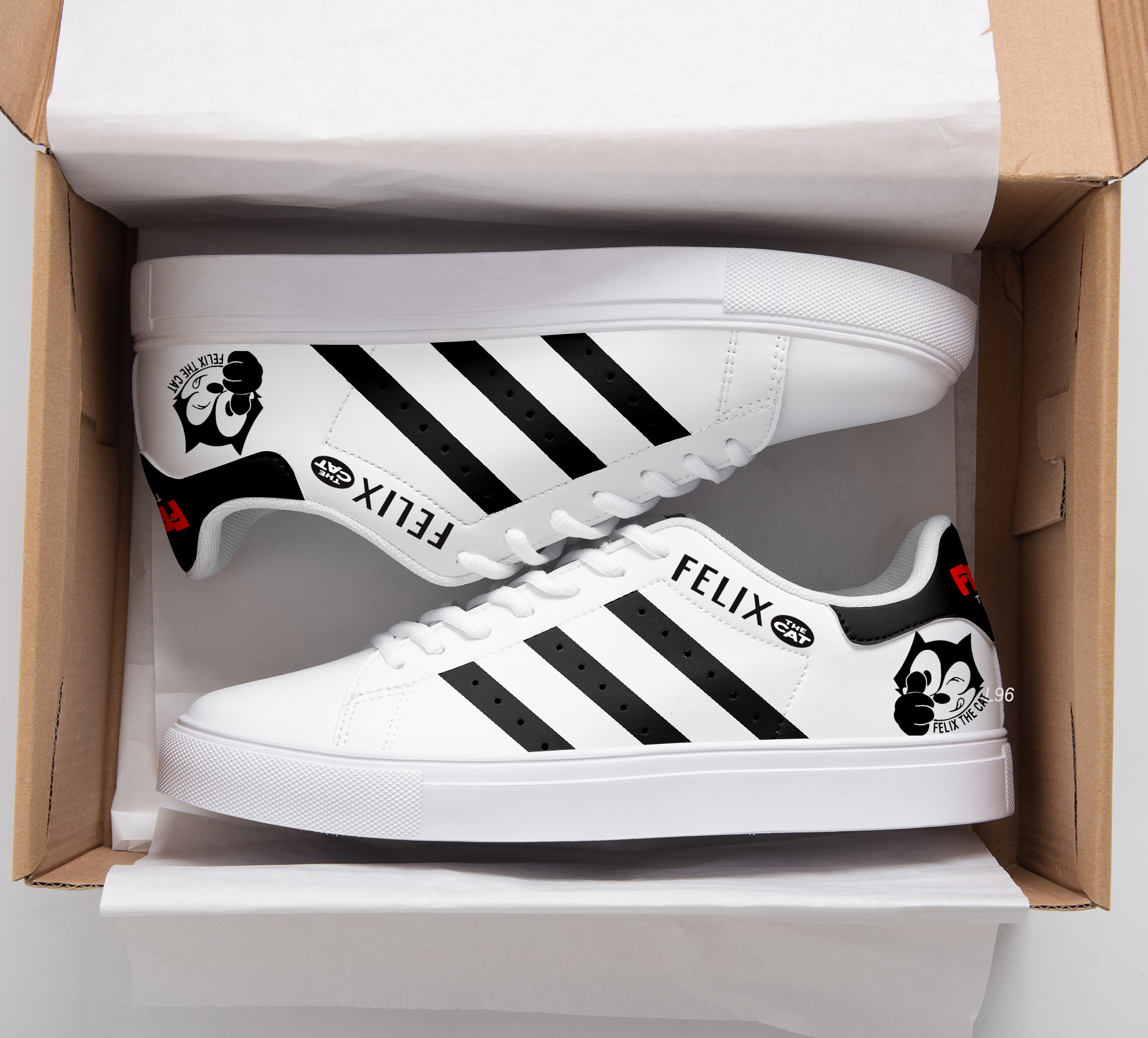 Felix The Cat Stan Smith Shoes 1 Felix The Cat Stan Smith Shoes