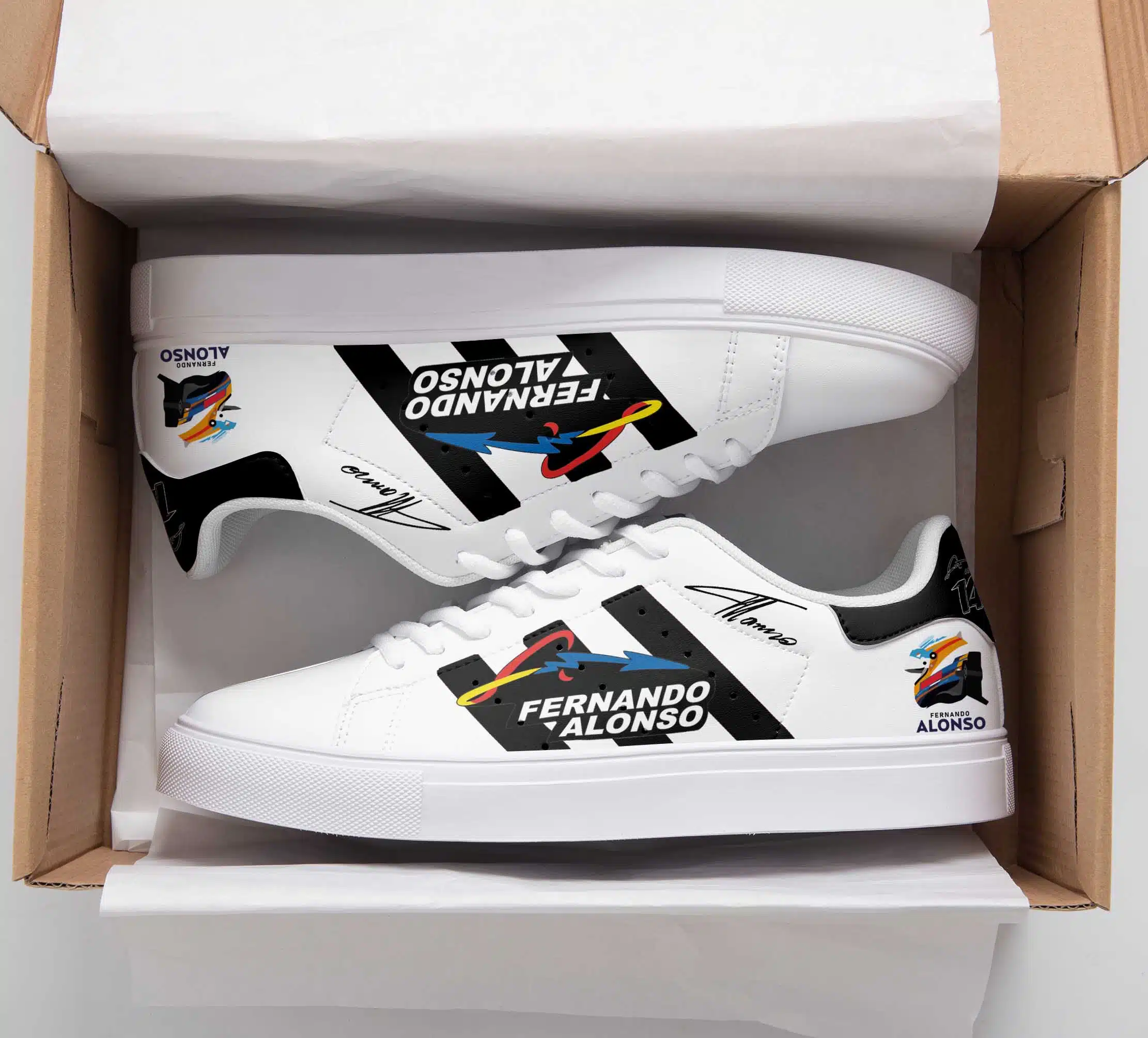 Fernando Alonso Stan Smith Shoes 1 Fernando Alonso Stan Smith Shoes