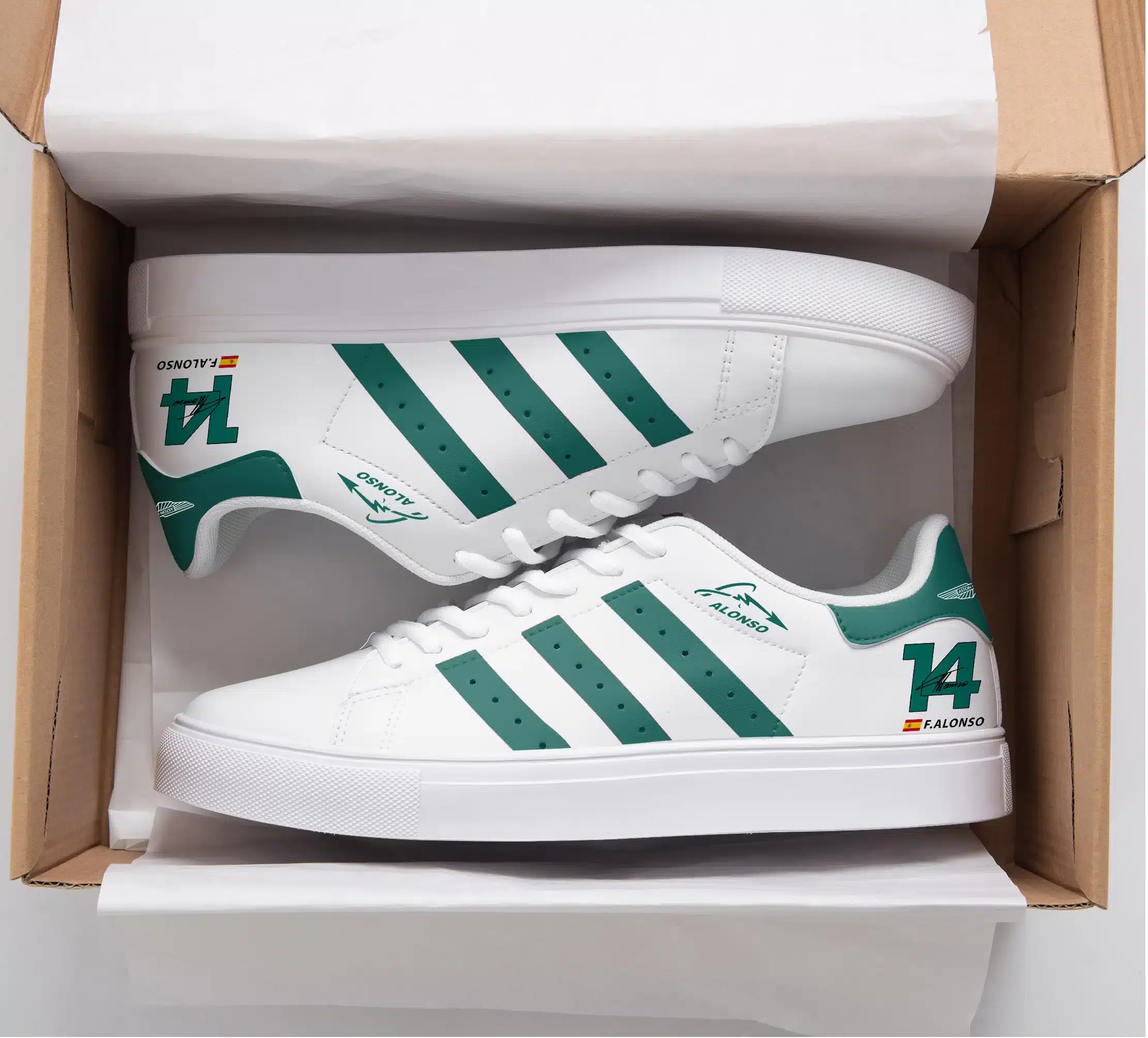 Fernando Alonso Stan Smith Shoes 1 Fernando Alonso Stan Smith Shoes