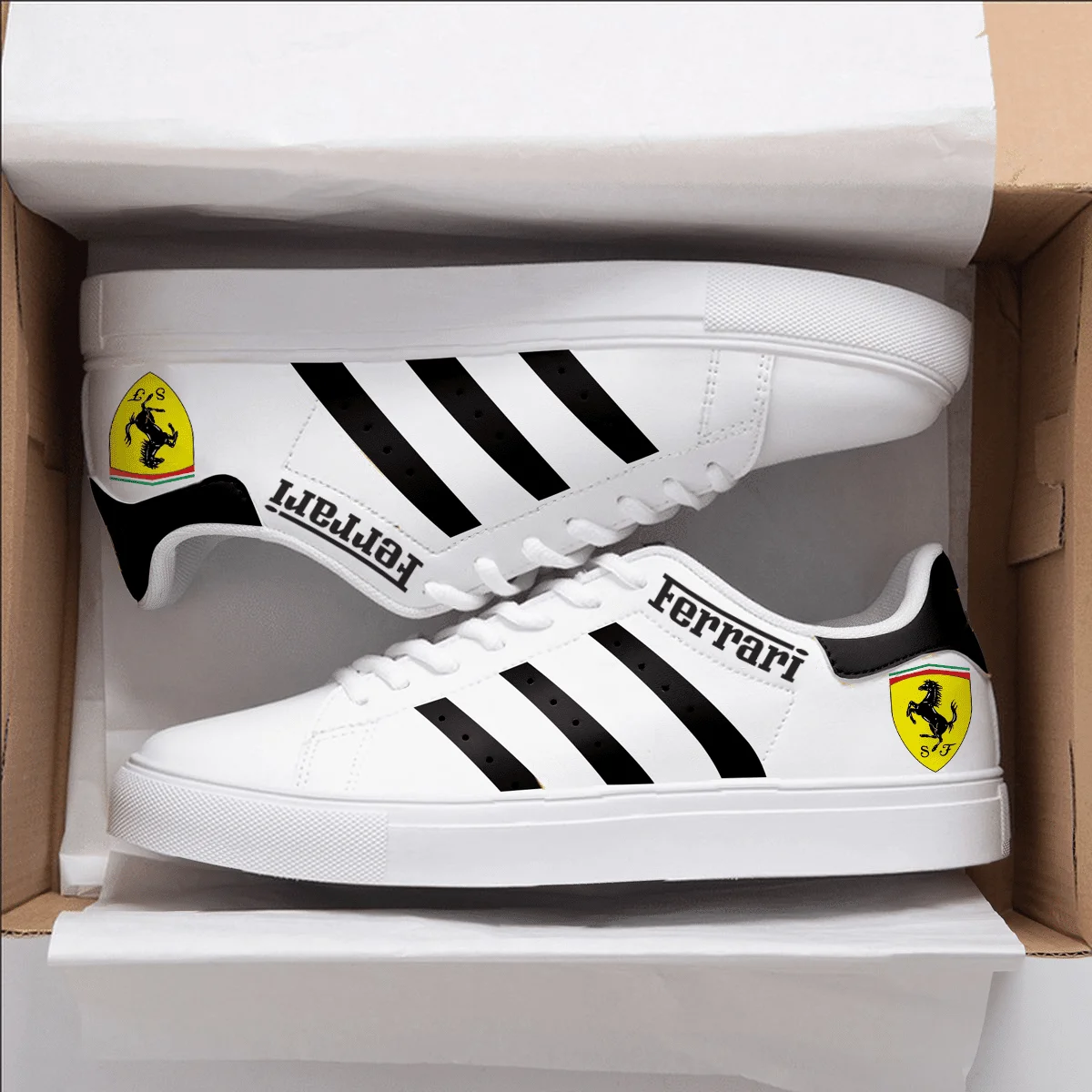 Ferrari Stan Smith Shoes 1 Ferrari Stan Smith Shoes