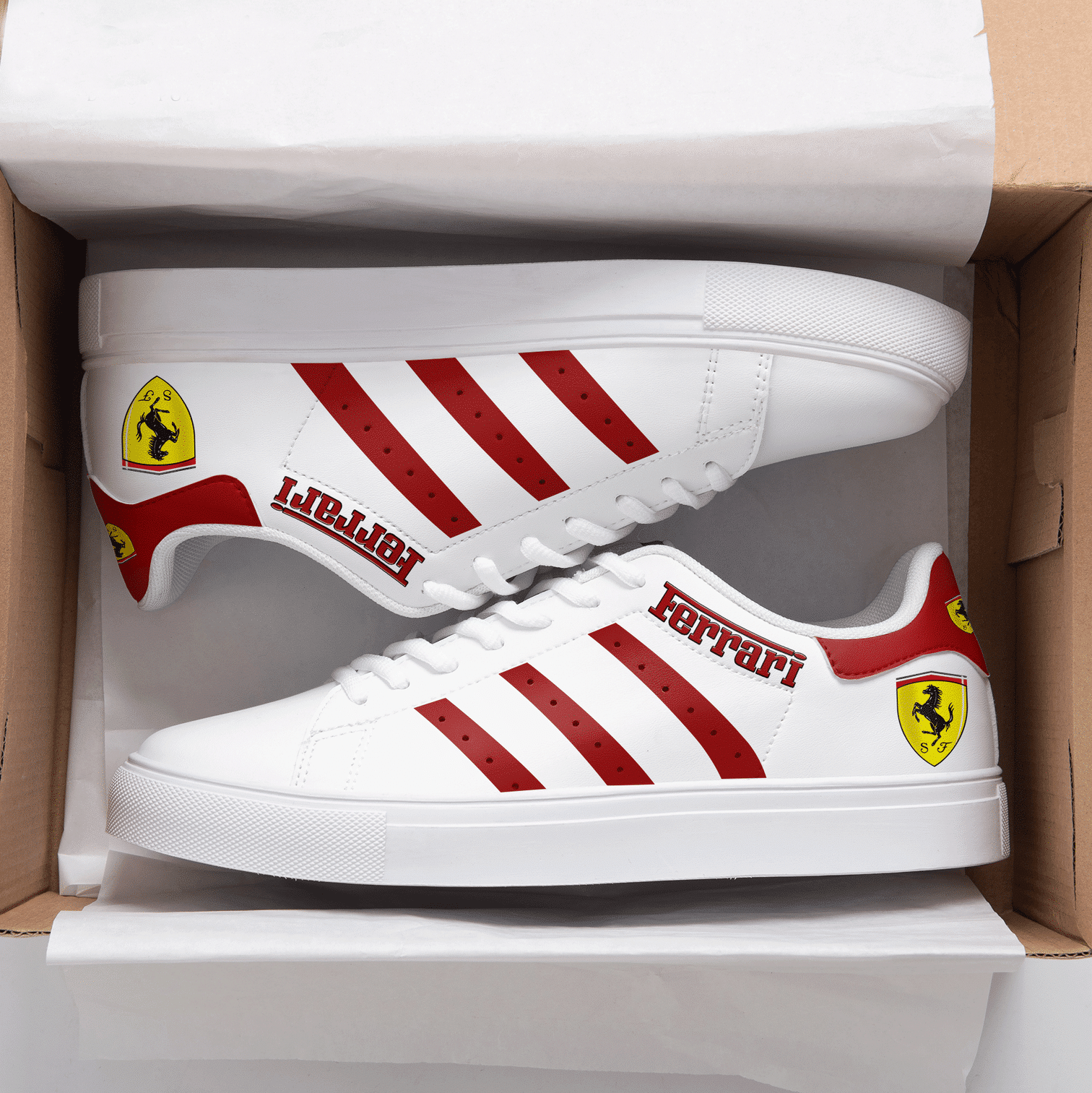 Ferrari Stan Smith Shoes 1 Ferrari Stan Smith Shoes