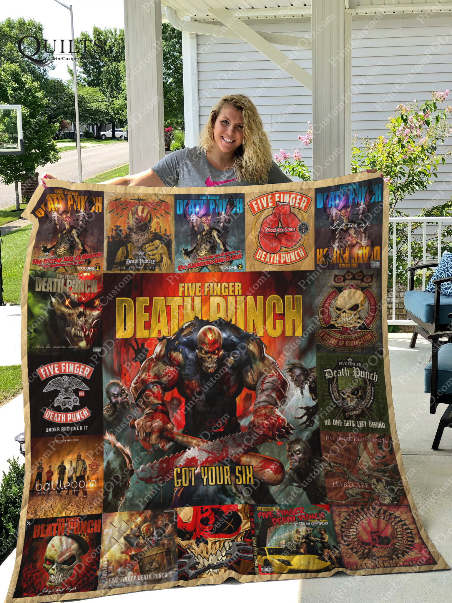 Five Finger Death Punch 3 Blanket 1 Five Finger Death Punch 3 Blanket