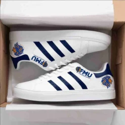 Florida Memorial University Lions Blue Stan Smith Shoes