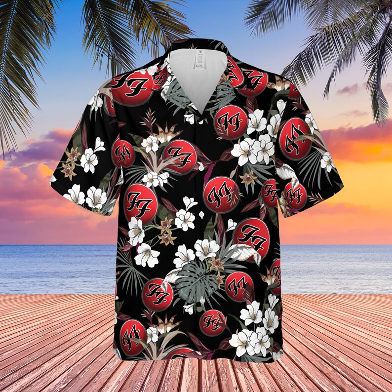 Foo Fighters Hawaiian Shirt 1 Foo Fighters Hawaiian Shirt