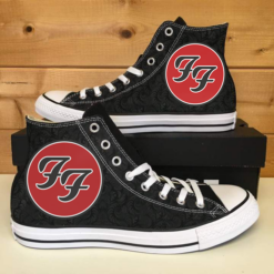 Foo Fighters High Top Shoes