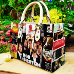 Foo Fighters Leather Handbag