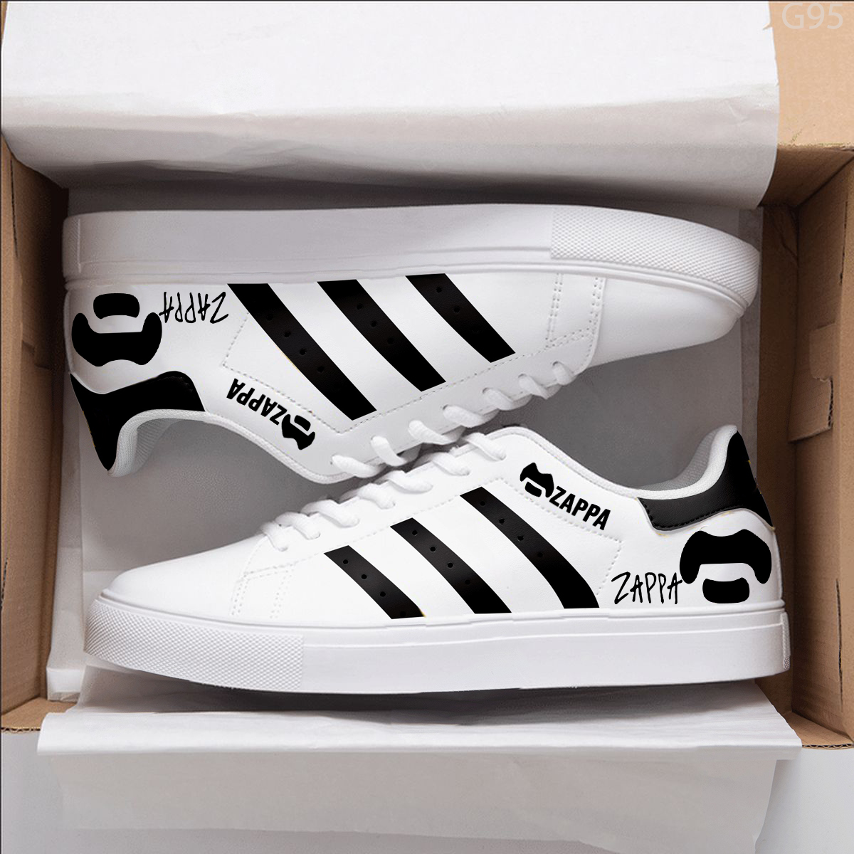 Frank Zappa Stan Smith Shoes 1 Frank Zappa Stan Smith Shoes