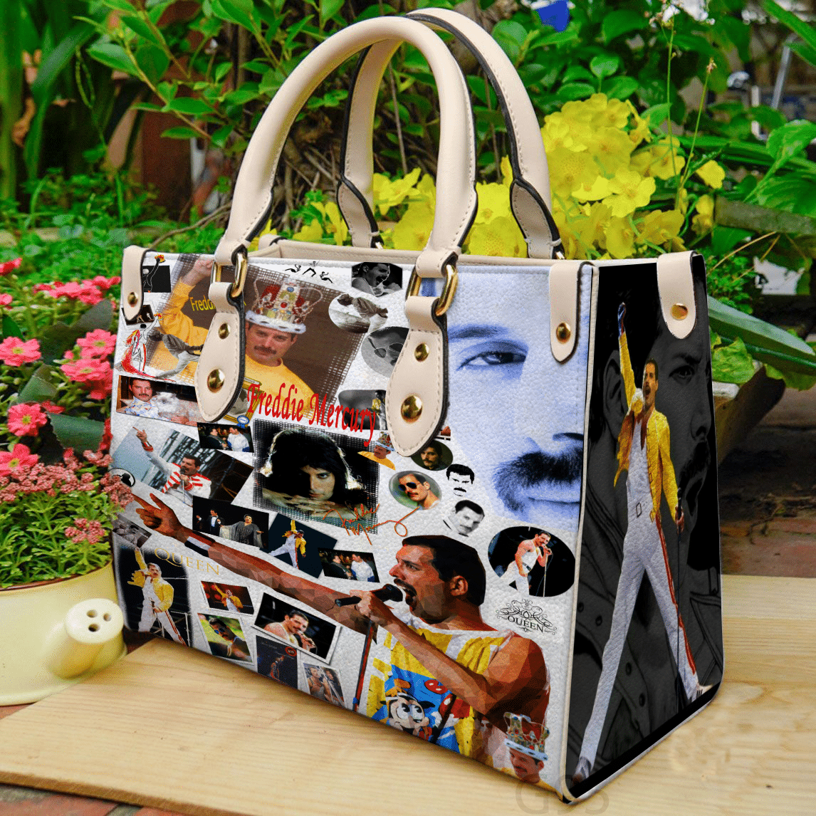 Freddie Mercury 1C Leather Handbag 1 Freddie Mercury 1C Leather Handbag