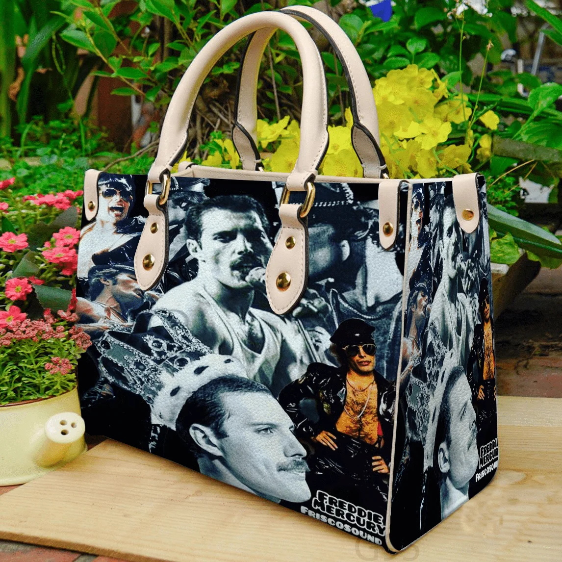 Freddie Mercury 2 Leather Handbag 1 Freddie Mercury 2 Leather Handbag