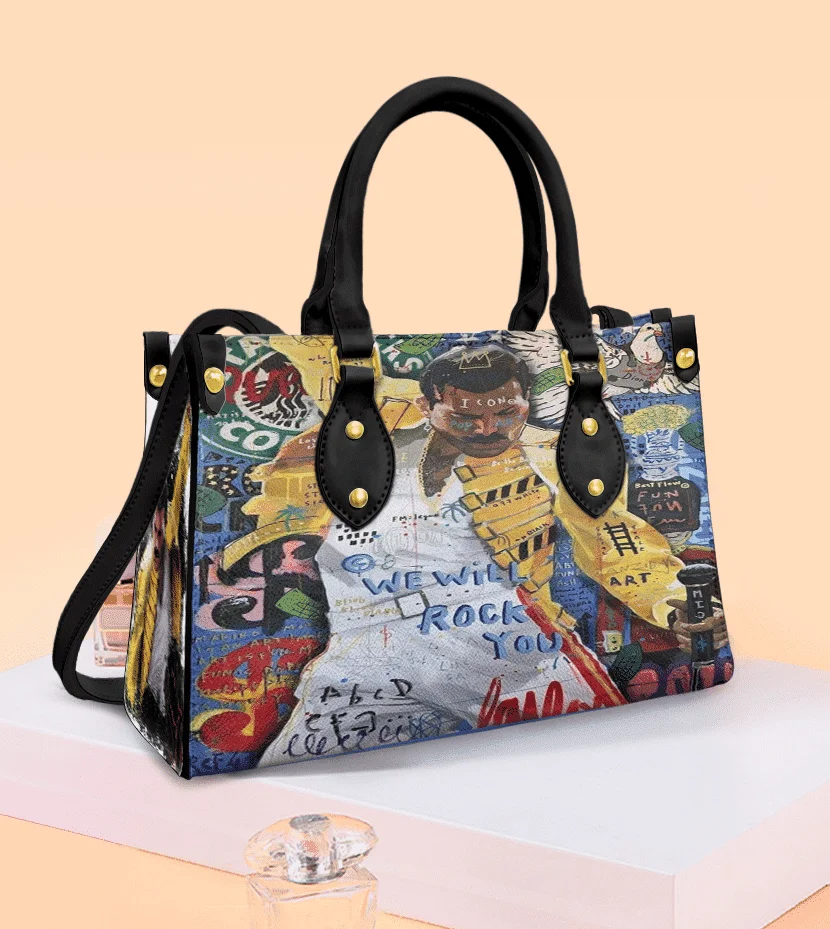 Freddie Mercury 6G Leather Handbag 1 Freddie Mercury 6G Leather Handbag