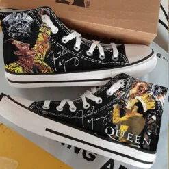 Freddie Mercury High Top Shoes