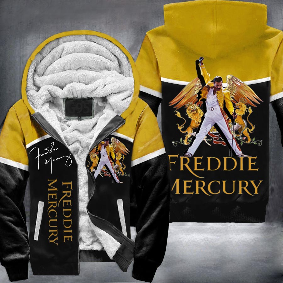 Freddie Mercury Lover I0 Fleece Jacket 1 Freddie Mercury Lover I0 Fleece Jacket