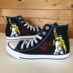 Freddie Mercury Queen High Top Shoes