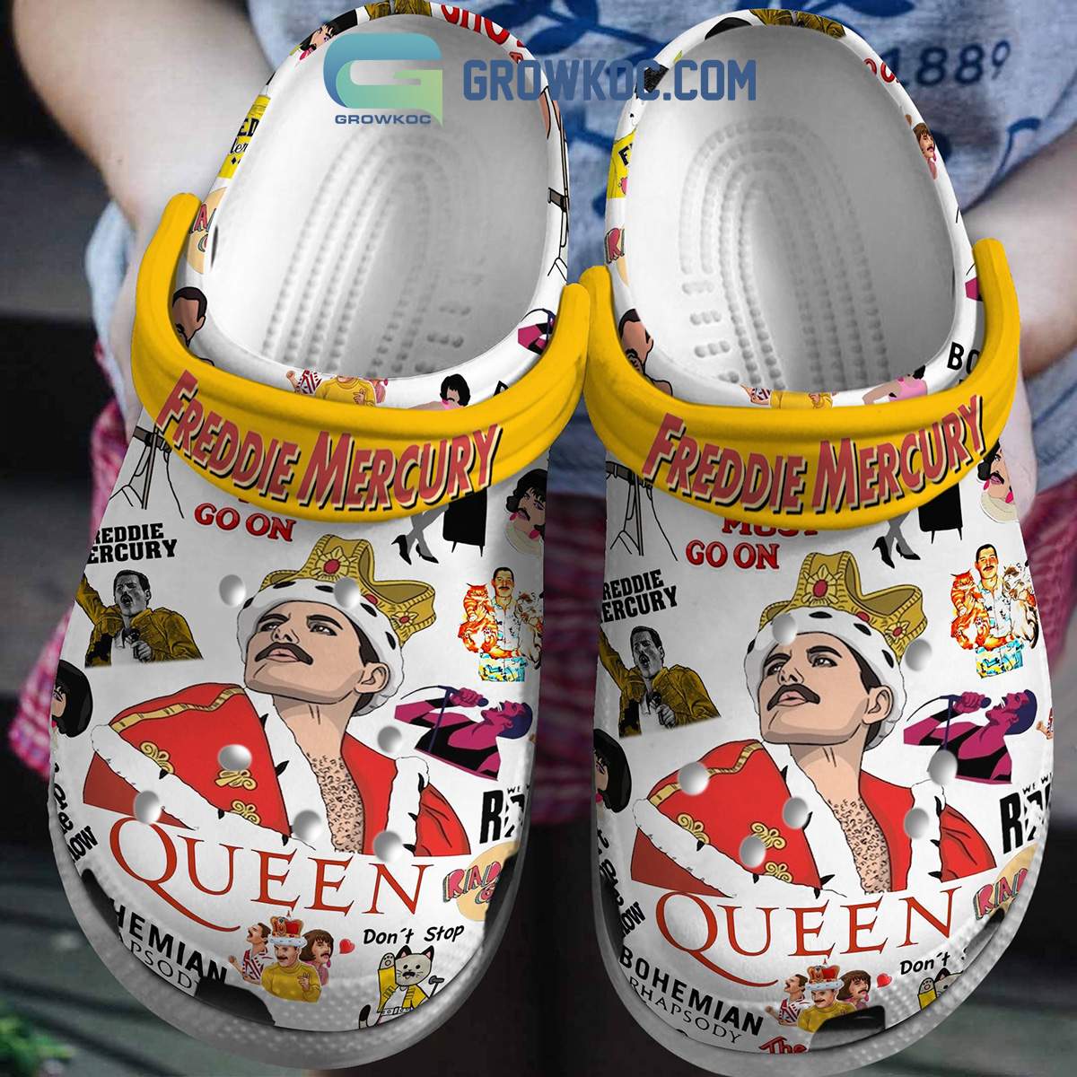 Freddie Mercury Soft Clogs 1 Freddie Mercury Soft Clogs