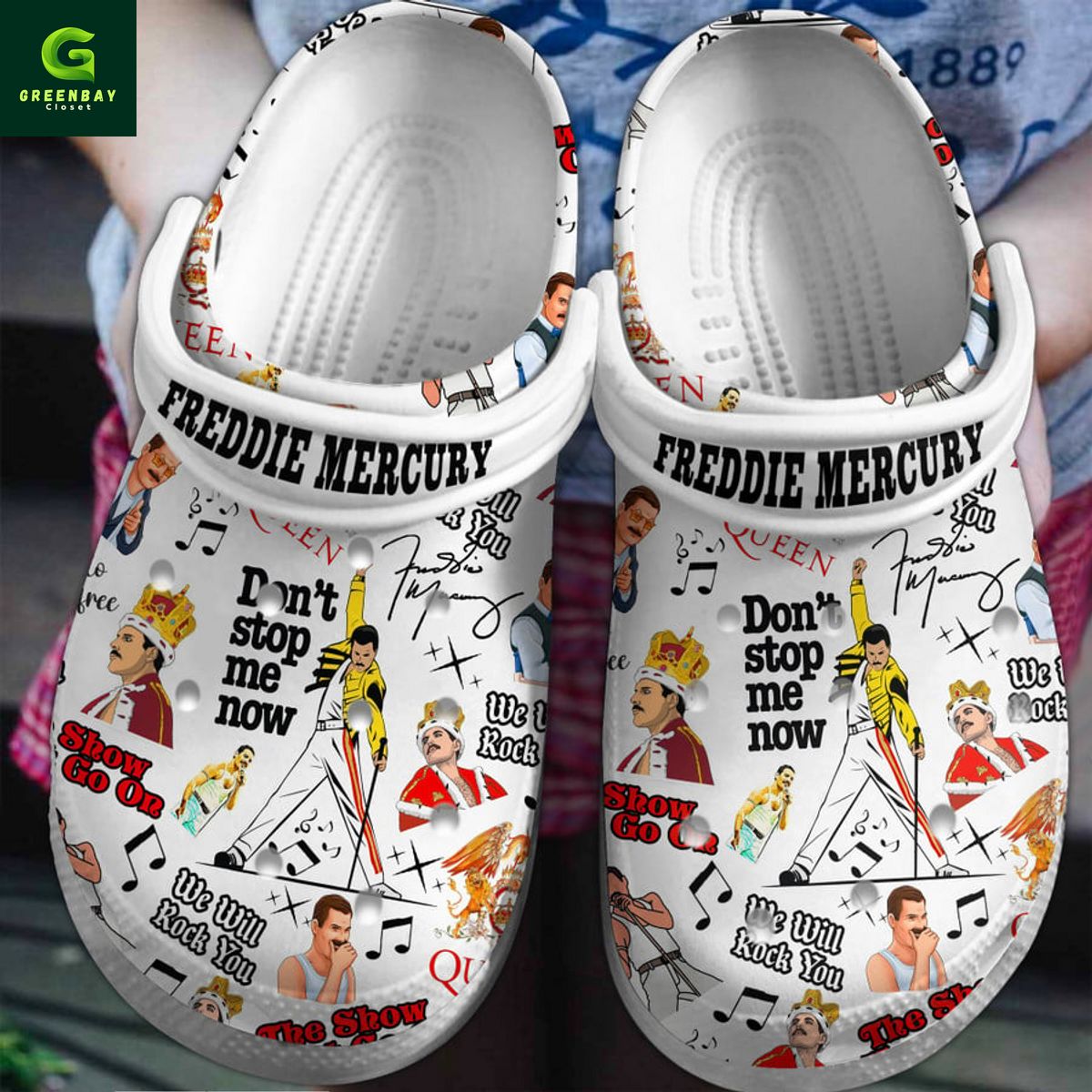 Freddie Mercury Soft Clogs 1 Freddie Mercury Soft Clogs