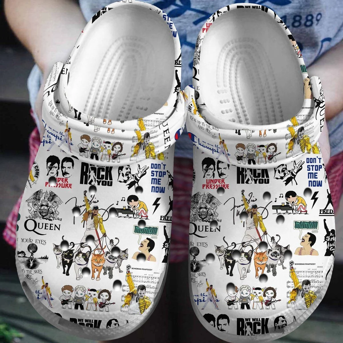 Freddie Mercury Soft Clogs 1 Freddie Mercury Soft Clogs