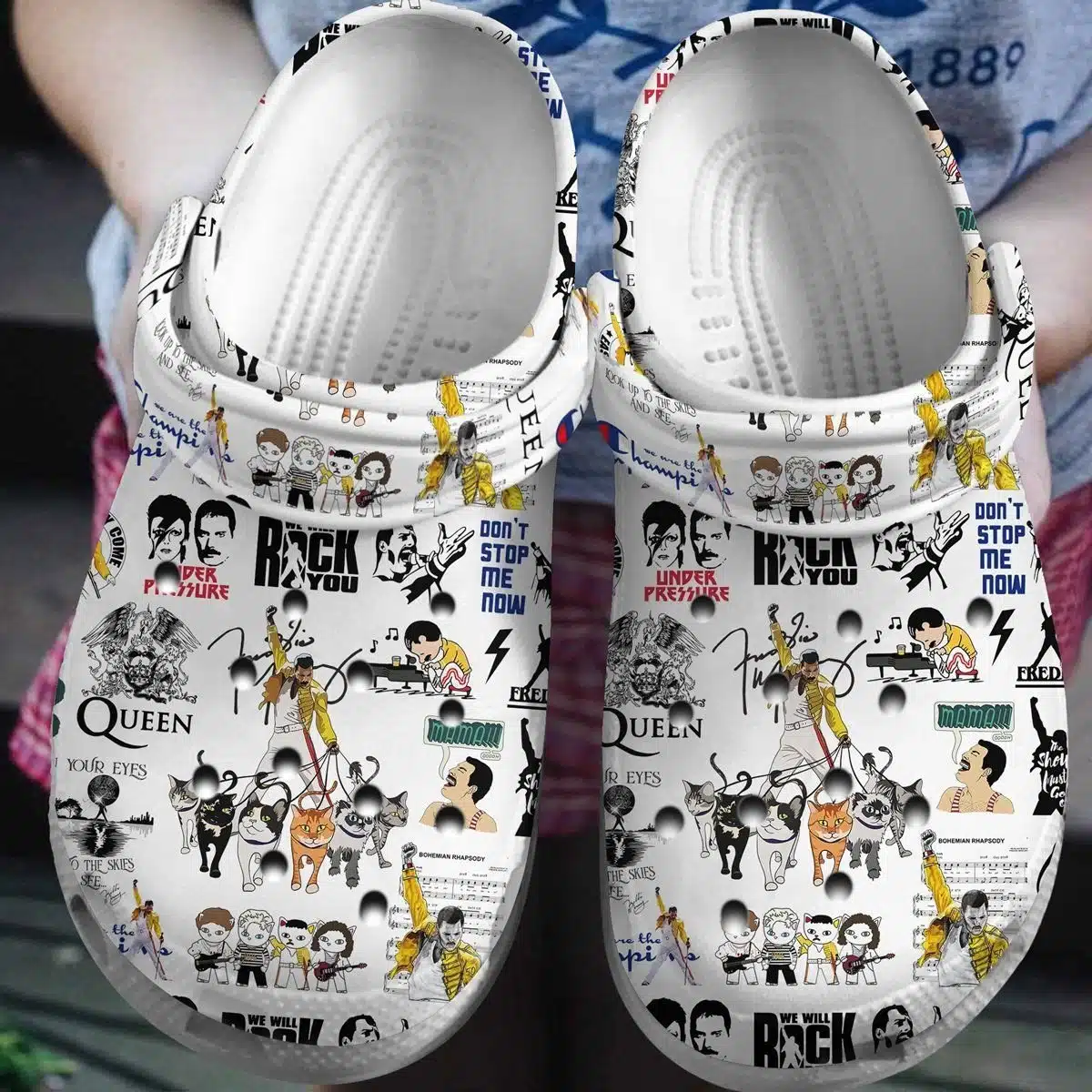 Freddie Mercury Soft Clogs 1 Freddie Mercury Soft Clogs