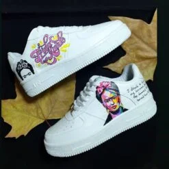 Frida Kahlo Air Force Shoes