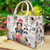 Frida Kahlo Lover Leather Handbag