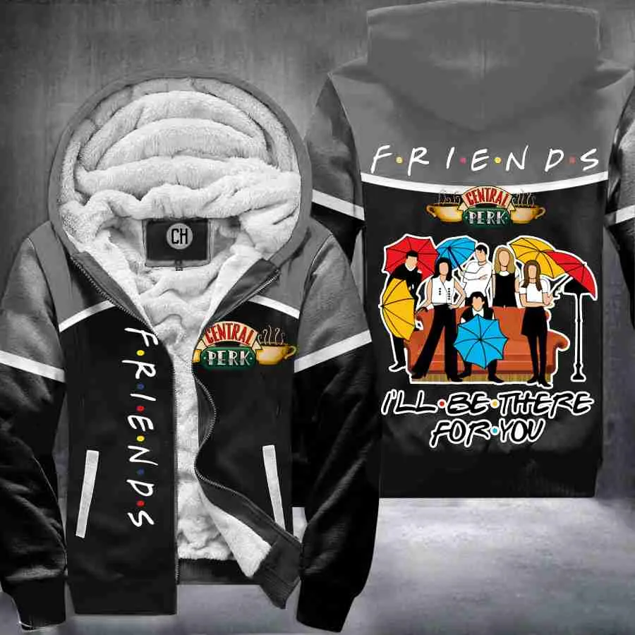 Friends TV Fleece Jacket 1 Friends TV Fleece Jacket