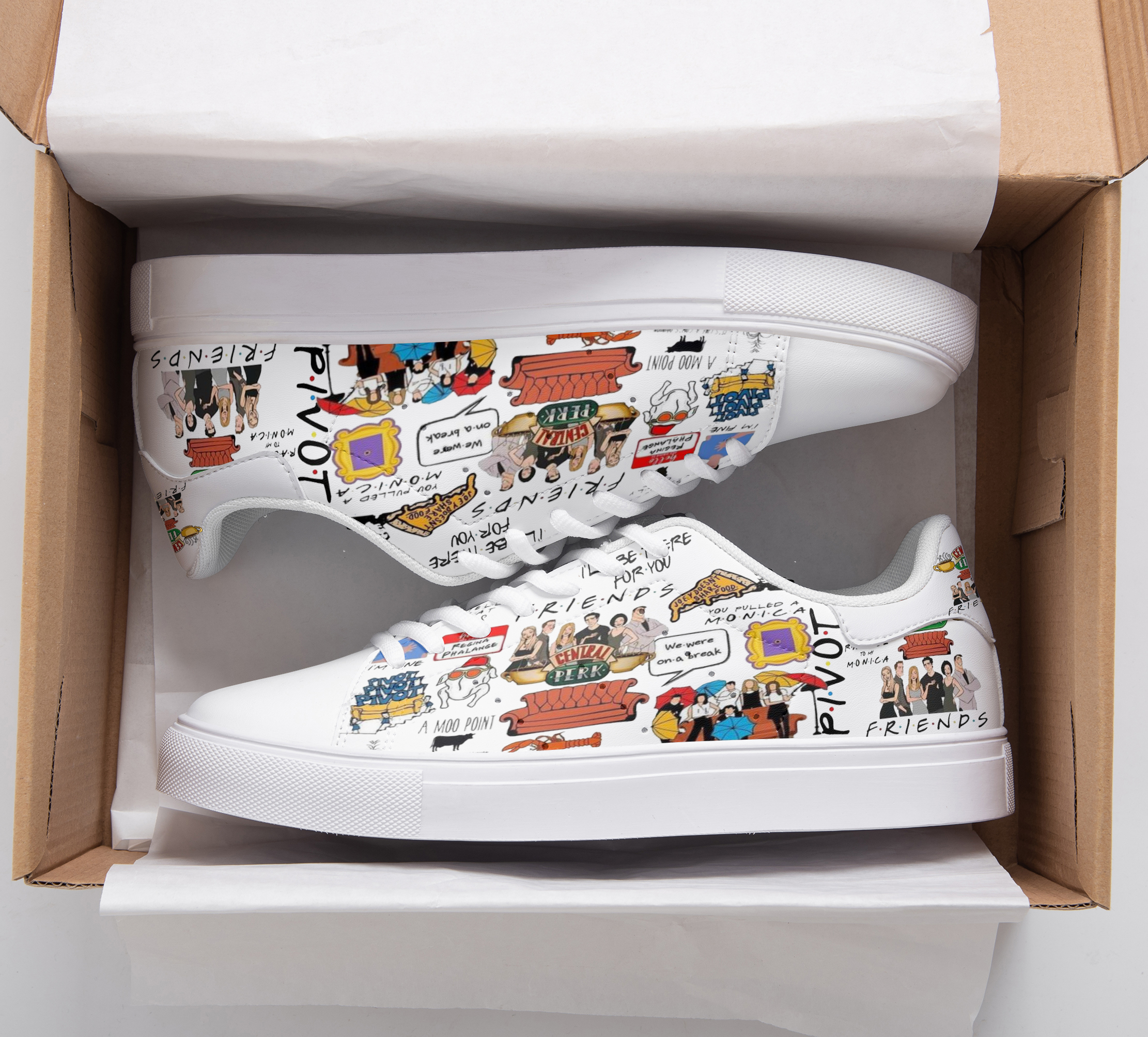 Friends TV Show Stan Smith Shoes 1 Friends TV Show Stan Smith Shoes