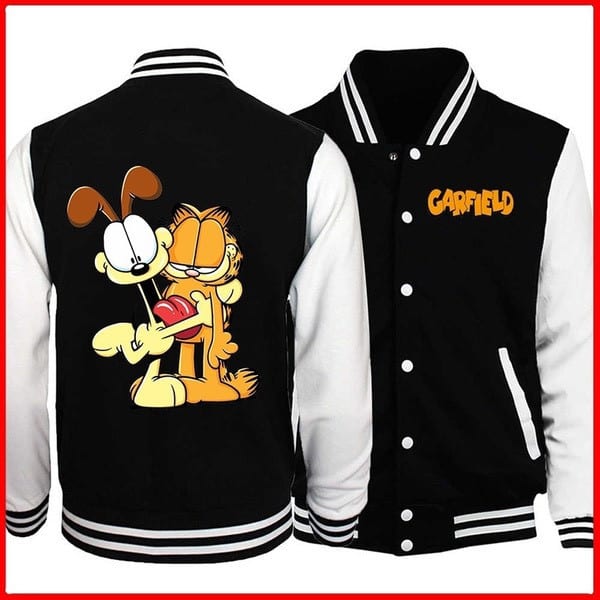 Garfield Baseball Jacket 1 Garfield Baseball Jacket