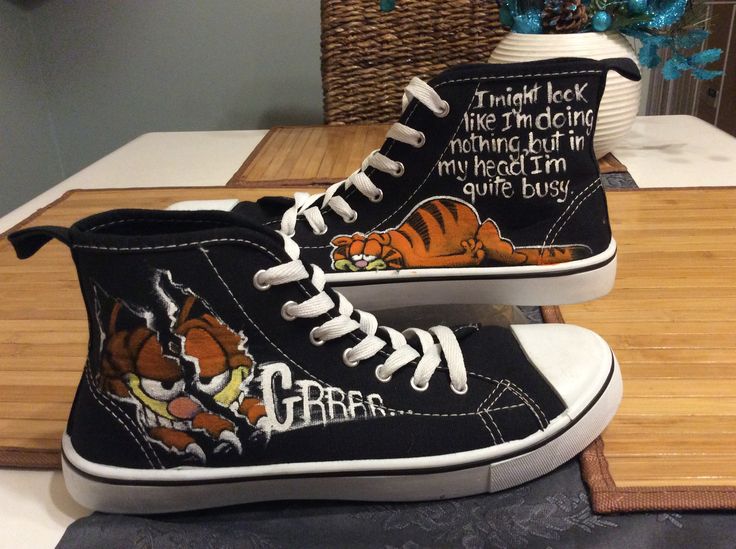 Garfield High Top Shoes 1 Garfield High Top Shoes